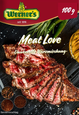 Werners "MEAT LOVE" Gewürzmischung für Fleischgerichte